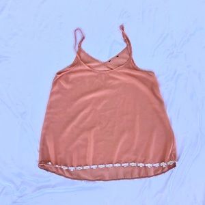 light coral boutique top